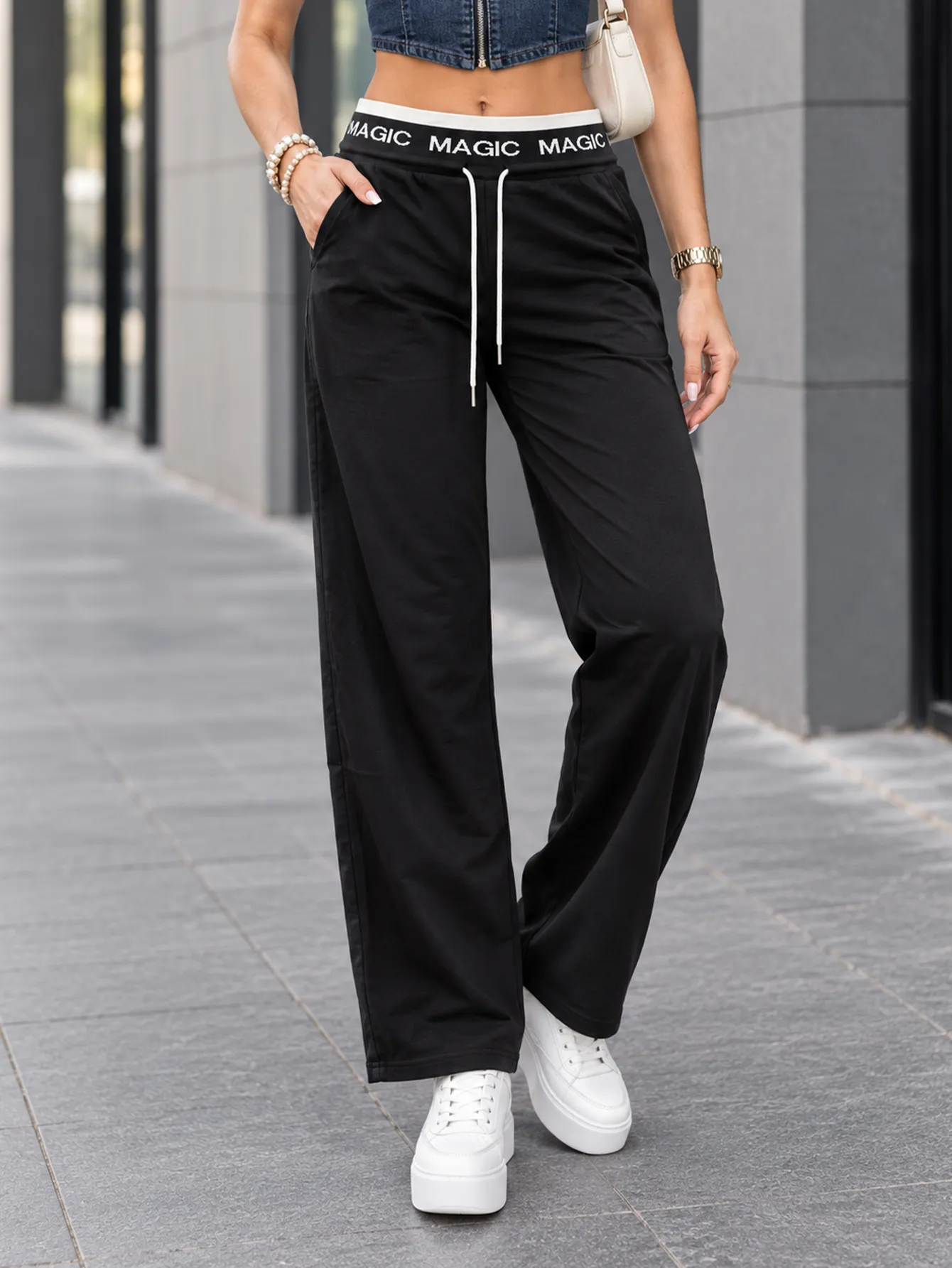 AD2648 pantalon dama doble pretina 15918